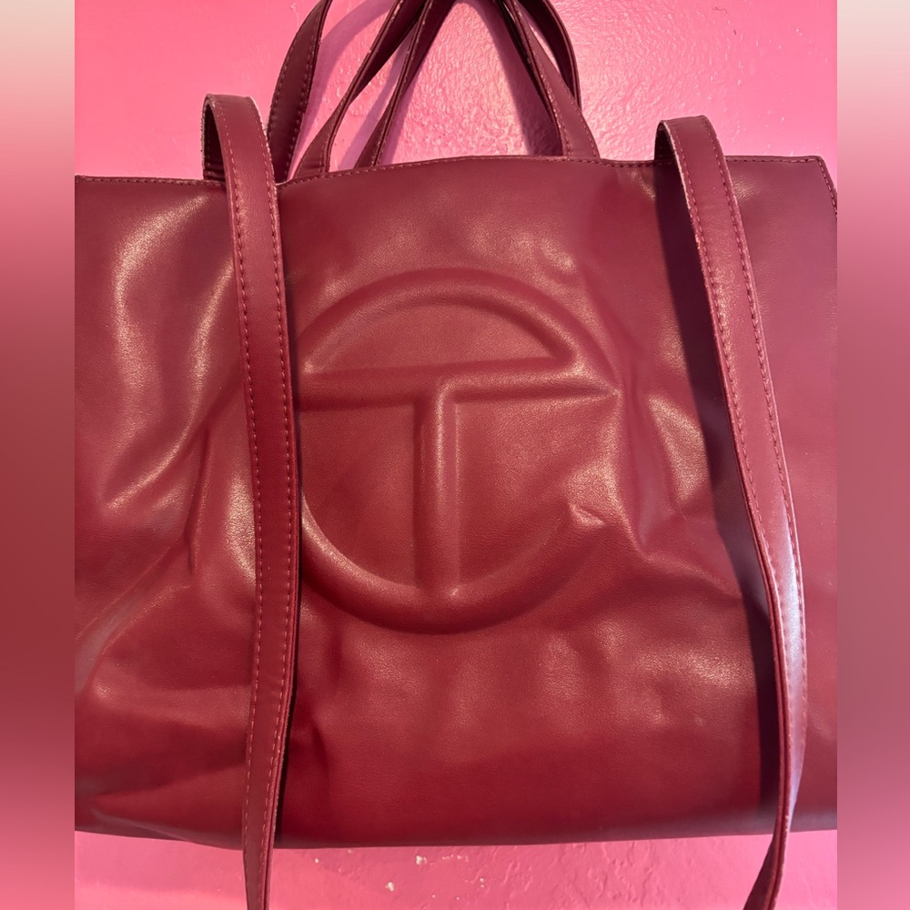 👜 Oxblood Medium Shopping Bag – Well Loved